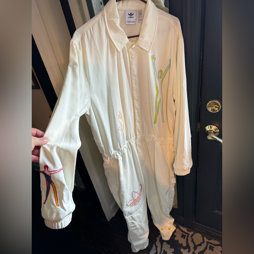 ADIDAS Love United jumpsuit NWOT large